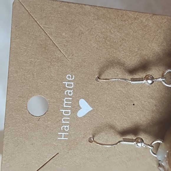 Handmade - Pie earrings - Picture 3 of 4